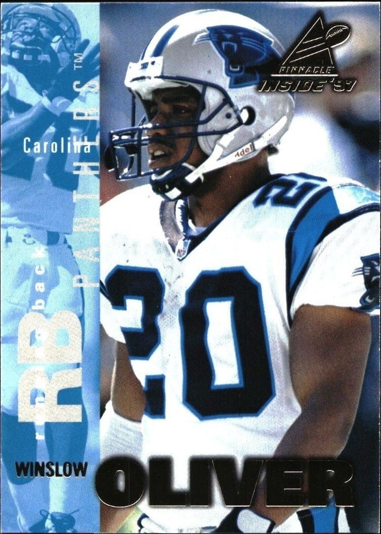 1997 Pinnacle Inside Winslow Oliver #55 trading card