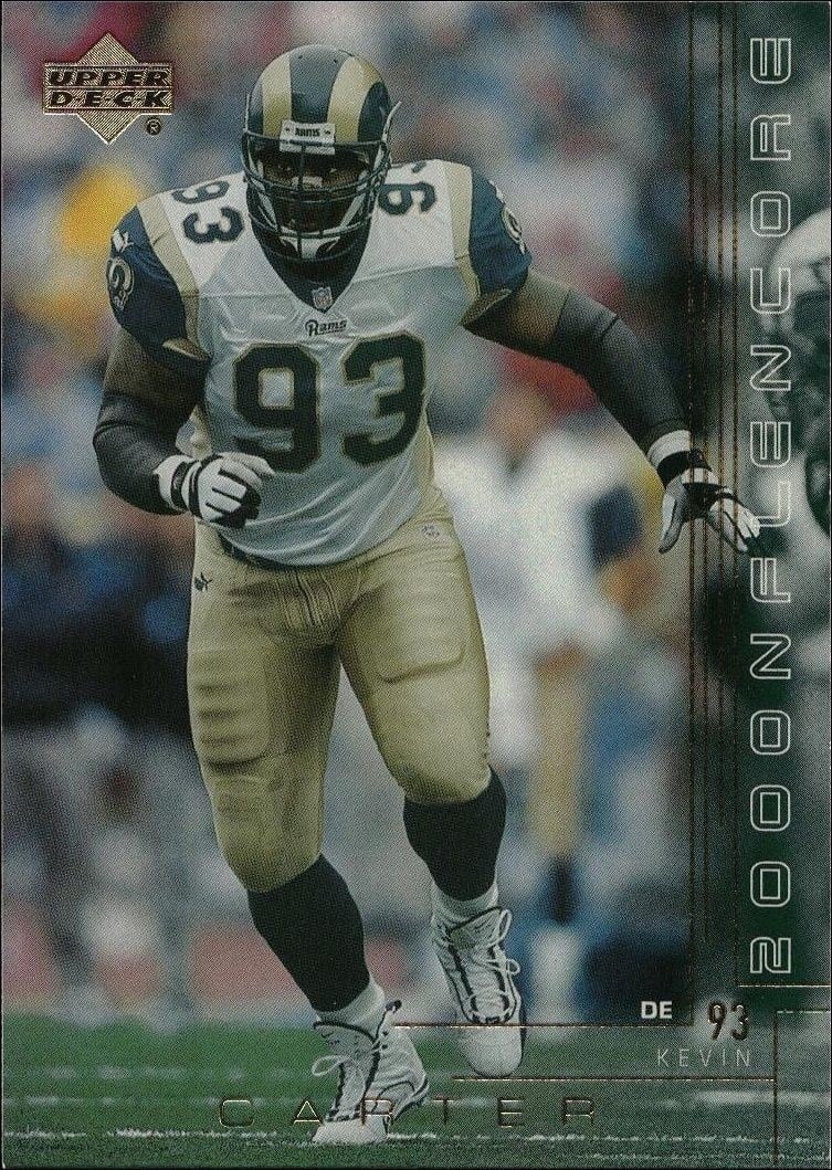 2000 Upper-Deck Encore Kevin Carter #173 trading card