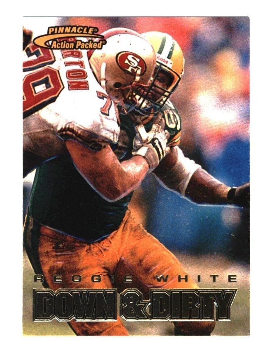 1997 Action-Packed Reggie White #120 trading card