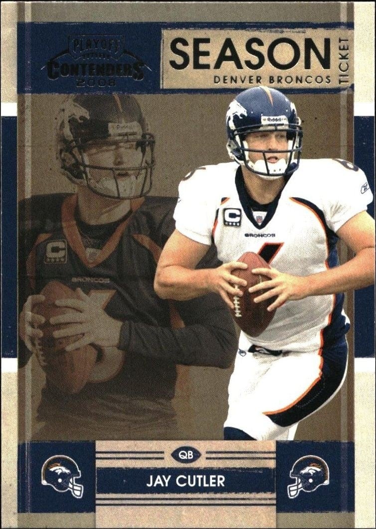 2008 Playoff Contenders Jay Cutler #31 trading card