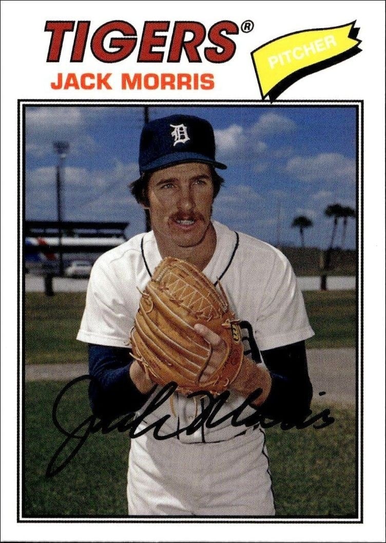2018 Topps Archives Jack Morris #194 trading card