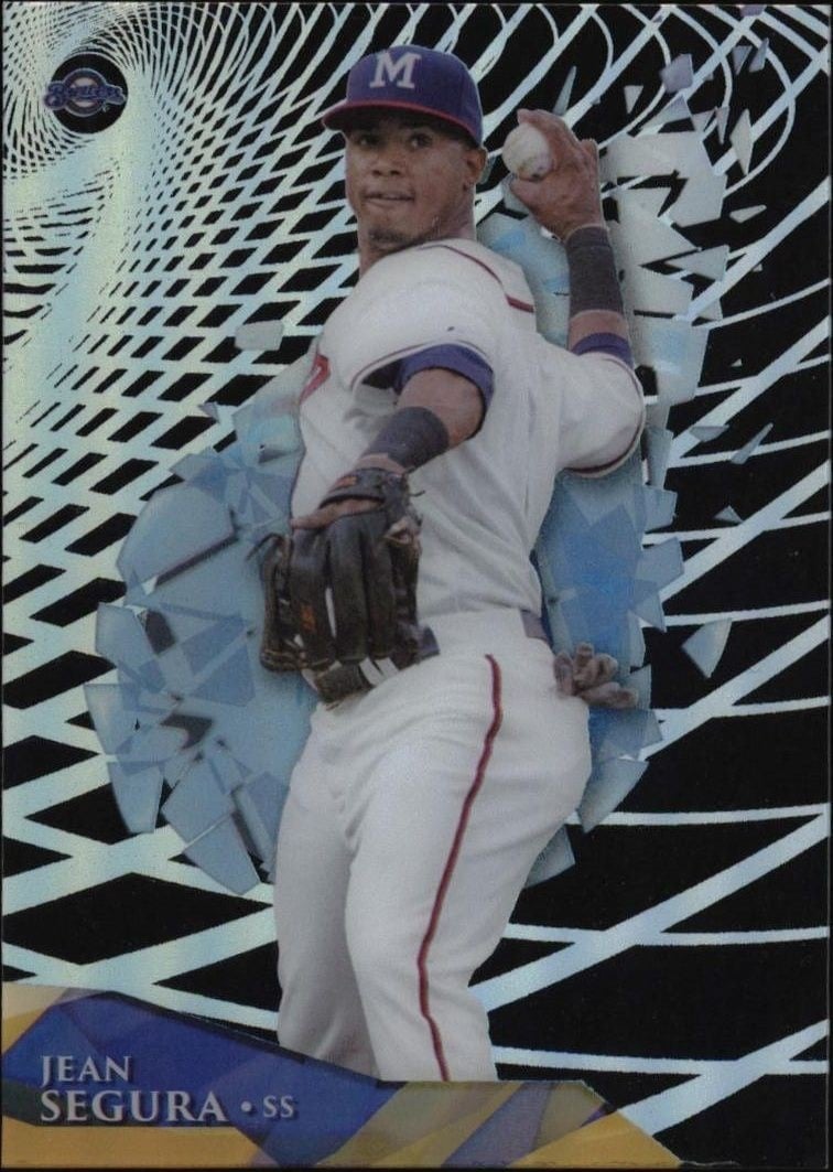 Jean Segura 2014 Topps High Tek #HT-JS Baseball Trading Card - Front 2014 Topps High Tek Jean Segura #HT-JS baseball trading card front