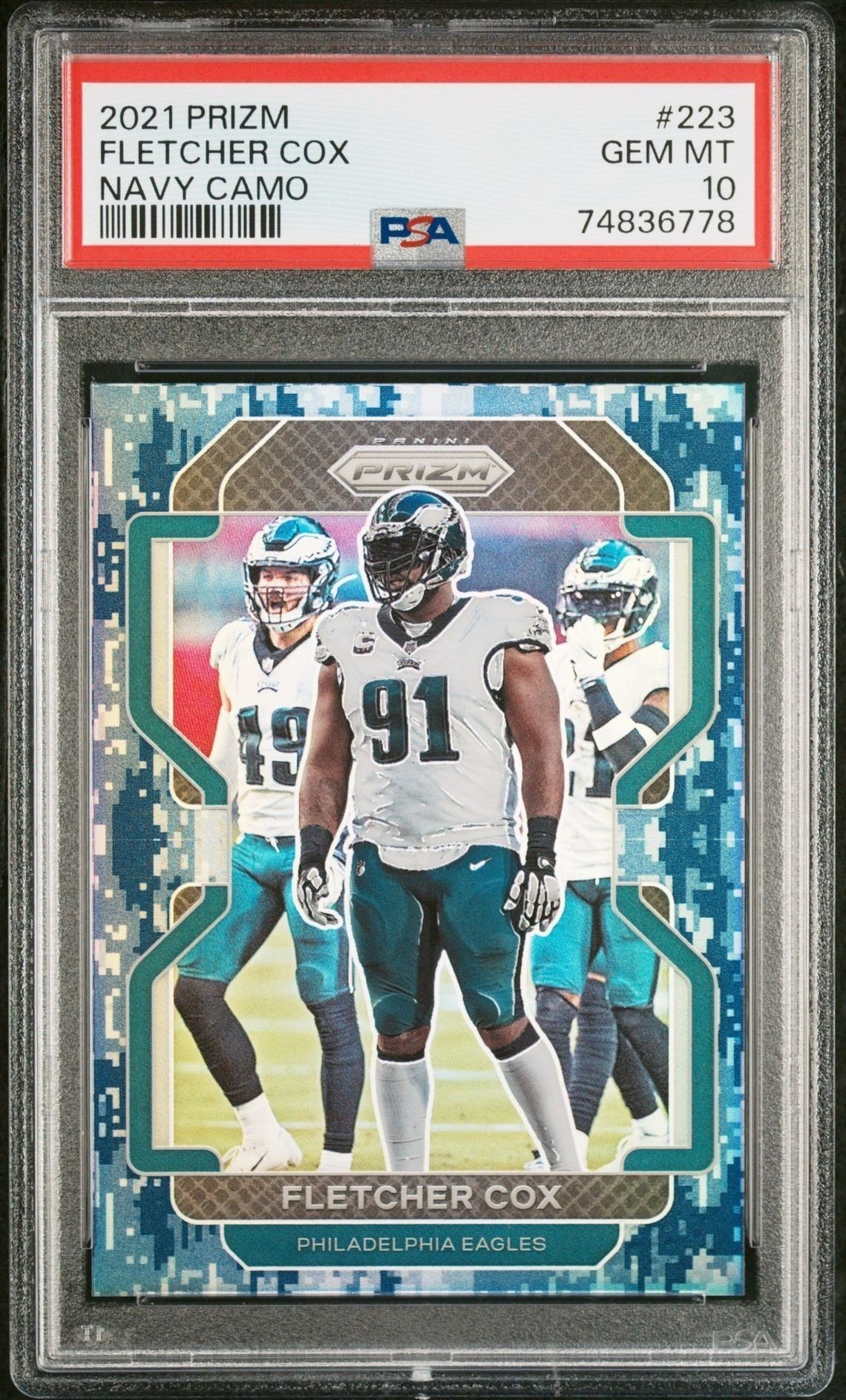 2021 Panini Prizm Fletcher Cox #223 trading card