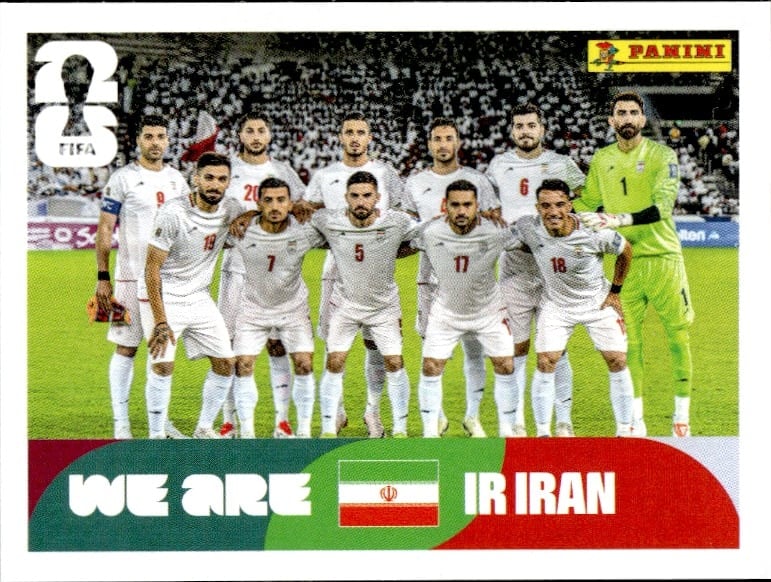 2026 Panini FIFA World Cup Iran National Team #IRN 13 trading card