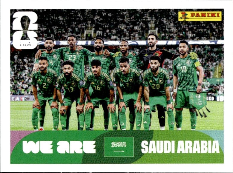 2026 Panini FIFA World Cup Saudi Arabia #KSA 13 trading card