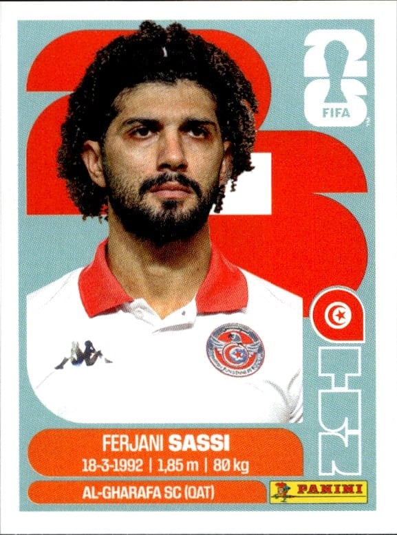 2026 Panini Fifa World Cup Ferjani Sassi #TUN 11 trading card