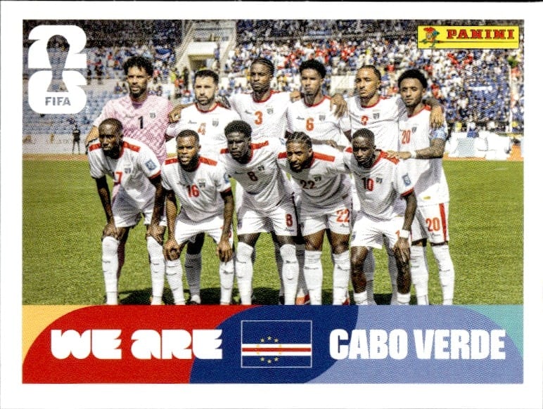2026 Panini FIFA World Cup Cabo Verde #CPV 13 soccer trading card front