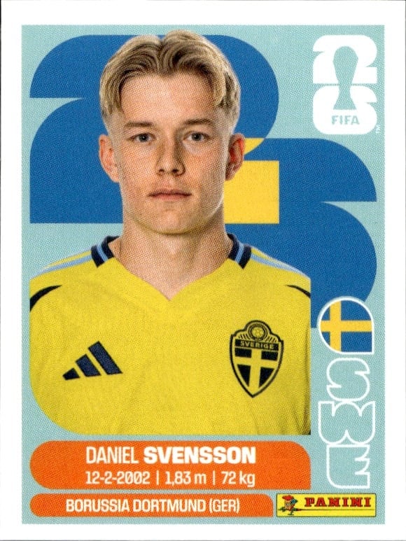 2026 Panini FIFA World Cup Daniel Svensson #SWE 14 trading card