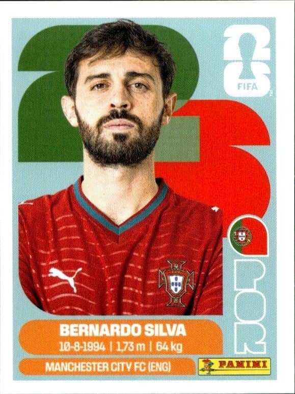 2026 Panini FIFA World Cup Bernardo Silva #POR 9 trading card