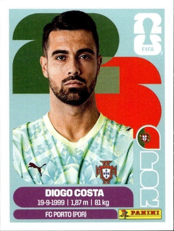 2026 Panini FIFA World Cup Diogo Costa #POR 2 trading card