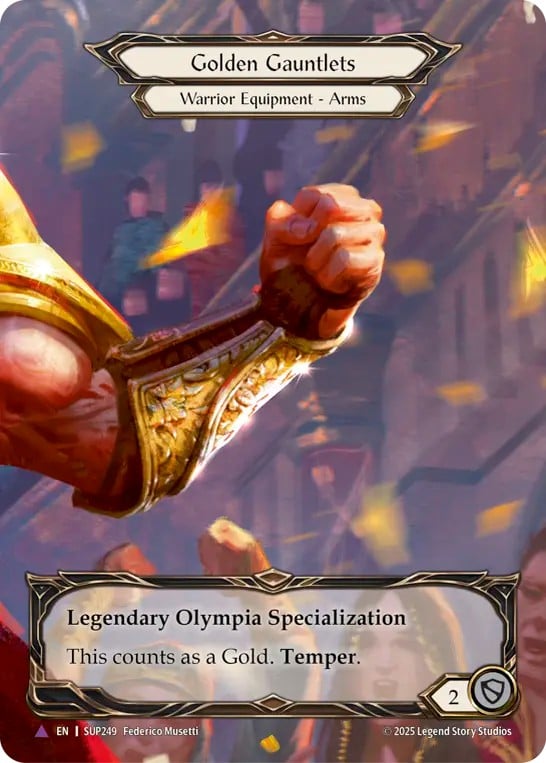Golden Gauntlets - Image 1