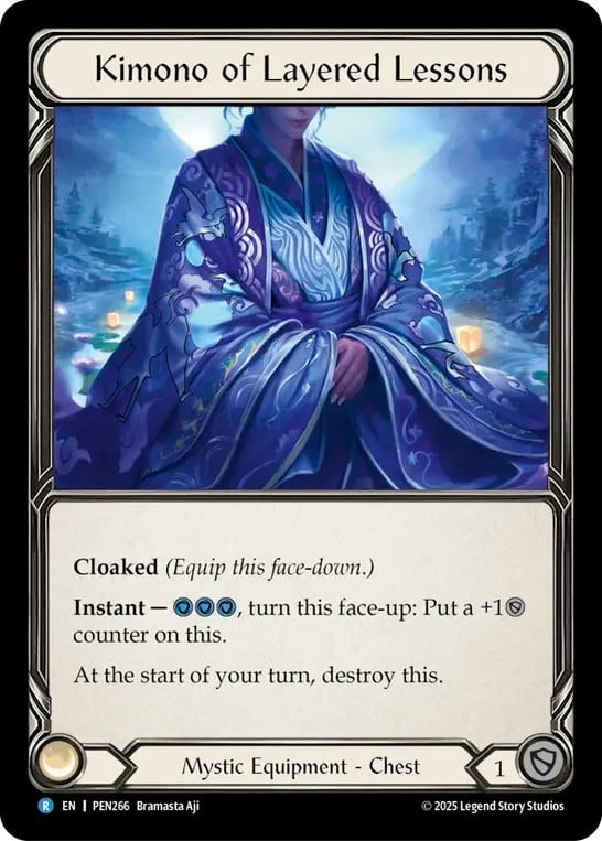 Kimono of Layered Lessons - Image 1