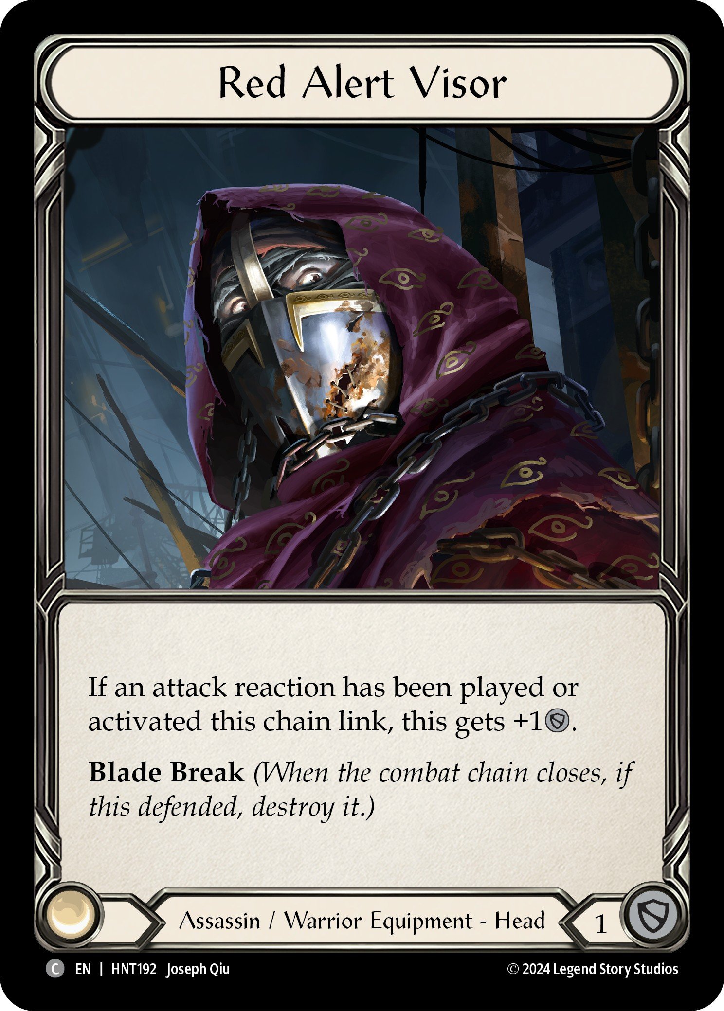 Red Alert Visor - Image 1