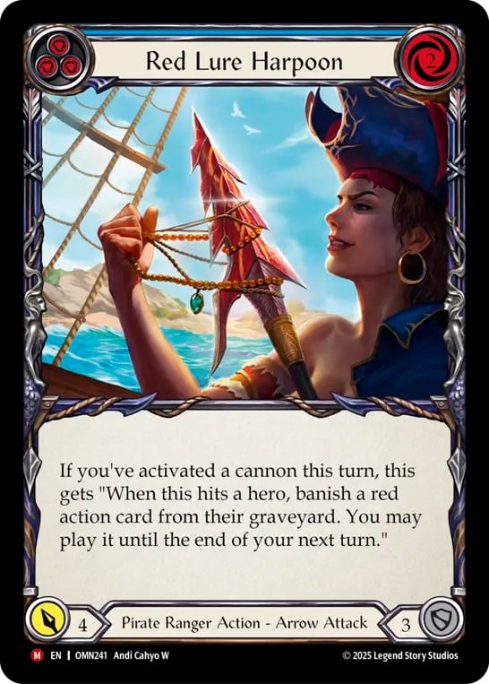 Red Lure Harpoon - Image 1
