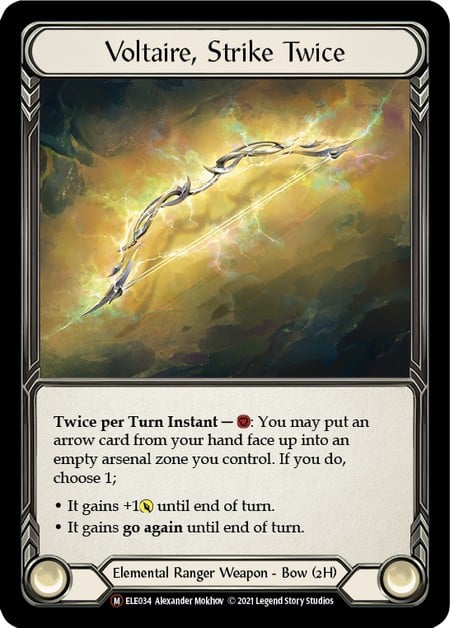Voltaire, Strike Twice - Image 1