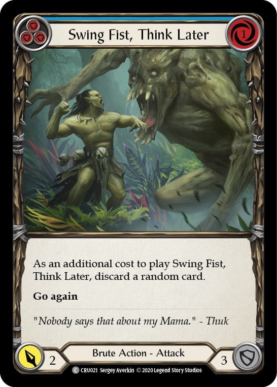 Swing Fist, Think Later - Image 1