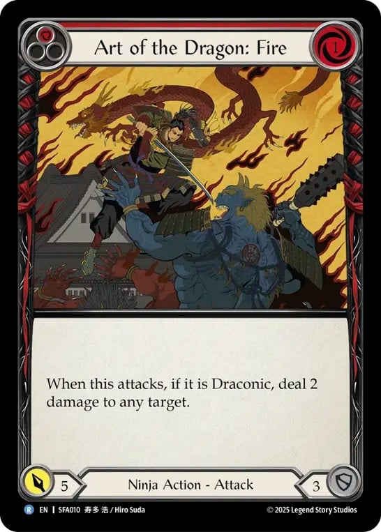 Art of the Dragon: Fire - Image 1