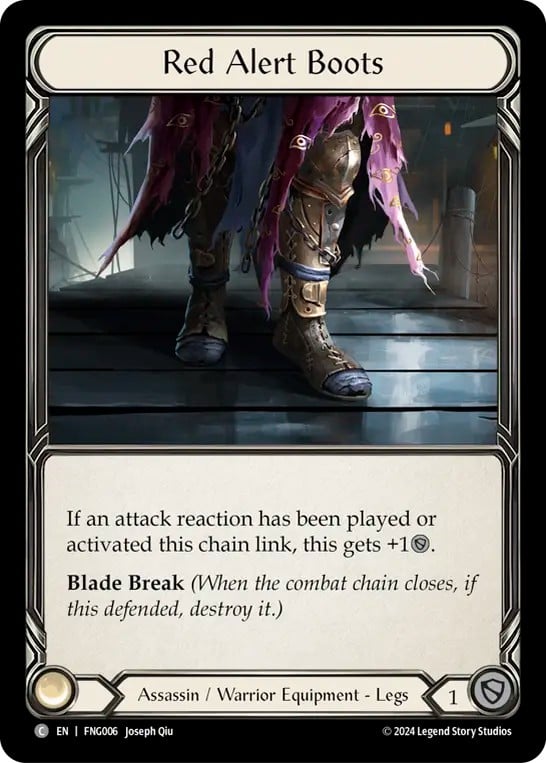 Red Alert Boots - Image 1