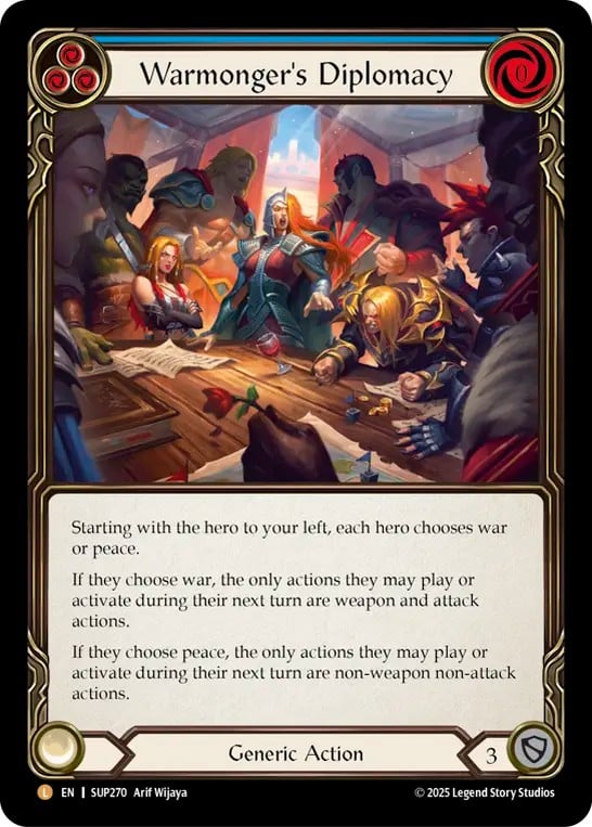 Warmonger's Diplomacy - Image 1