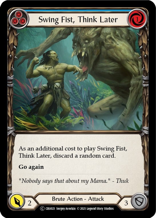 Swing Fist, Think Later - Image 1