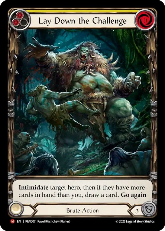 Lay Down the Challenge - Image 1