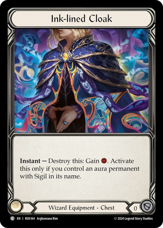 Ink-lined Cloak - Image 1