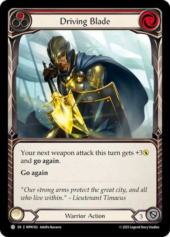 Driving Blade - Image 1