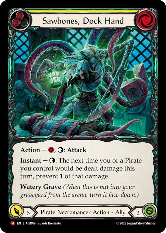 Sawbones, Dock Hand - Image 1