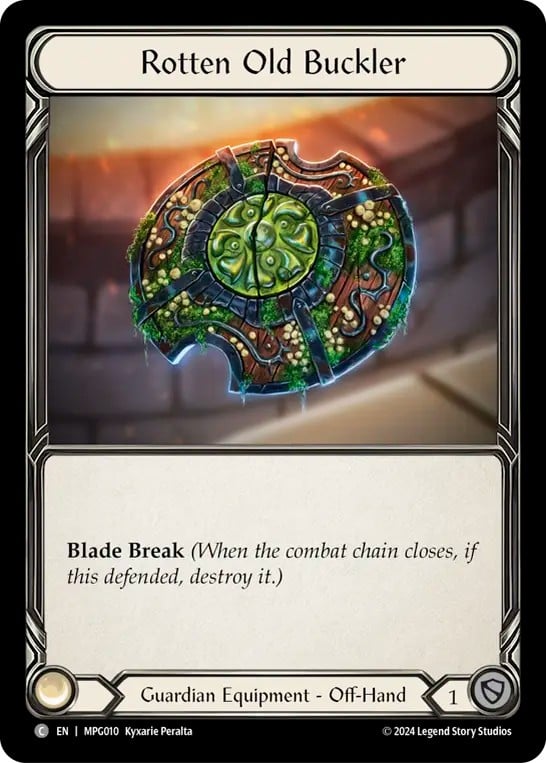 Rotten Old Buckler - Image 1