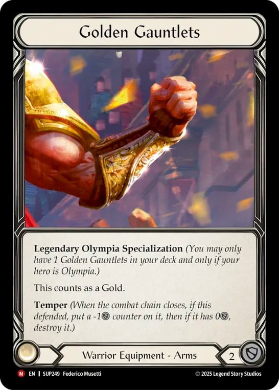 Golden Gauntlets - Image 1