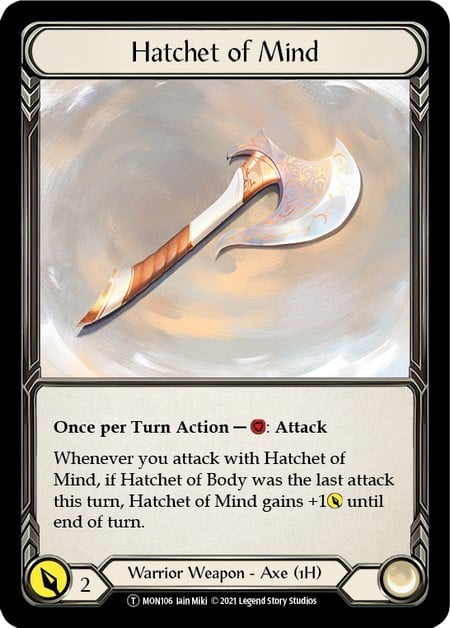 Hatchet of Mind - Image 1