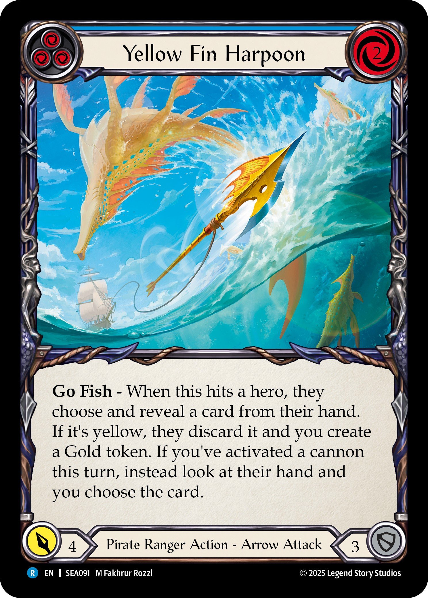 Yellow Fin Harpoon - Image 1