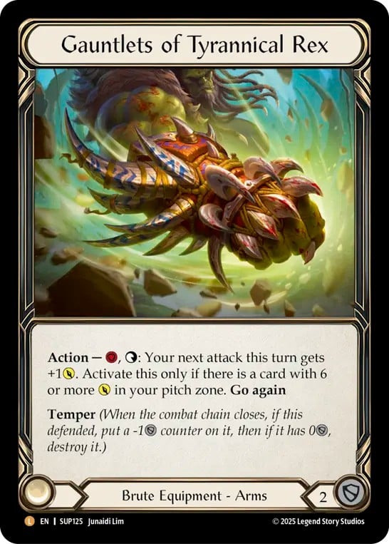 Gauntlets of Tyrannical Rex - Image 1