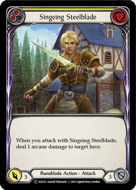 Singeing Steelblade - Image 1