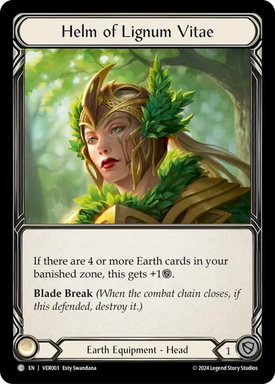 Helm of Lignum Vitae - Image 1