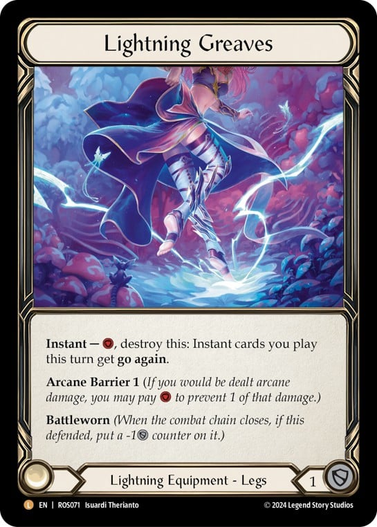 Lightning Greaves - Image 1