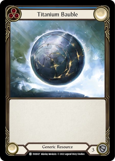 Titanium Bauble - Image 1