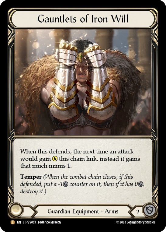Gauntlets of Iron Will - Image 1