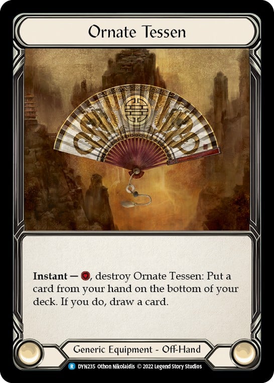 Ornate Tessen - Image 1