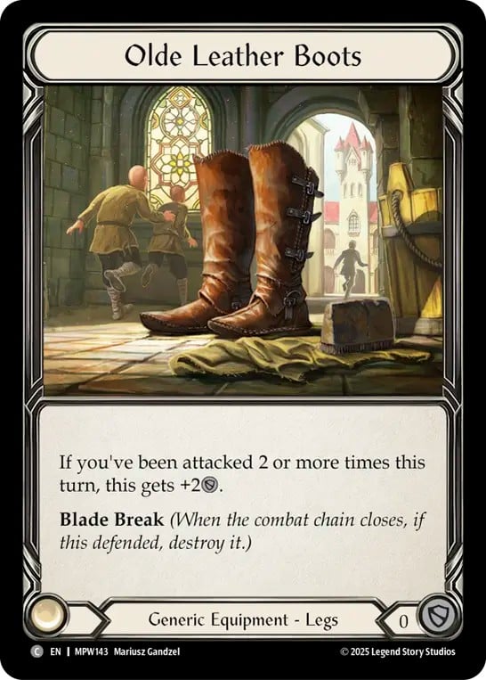 Olde Leather Boots - Image 1