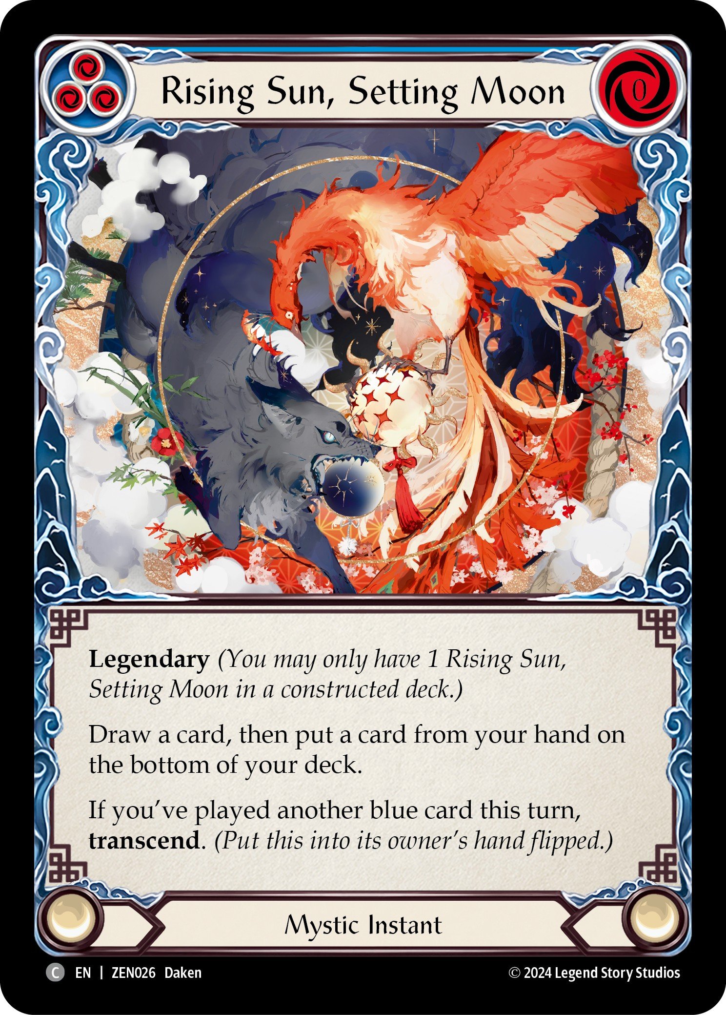 Rising Sun, Setting Moon - Image 1