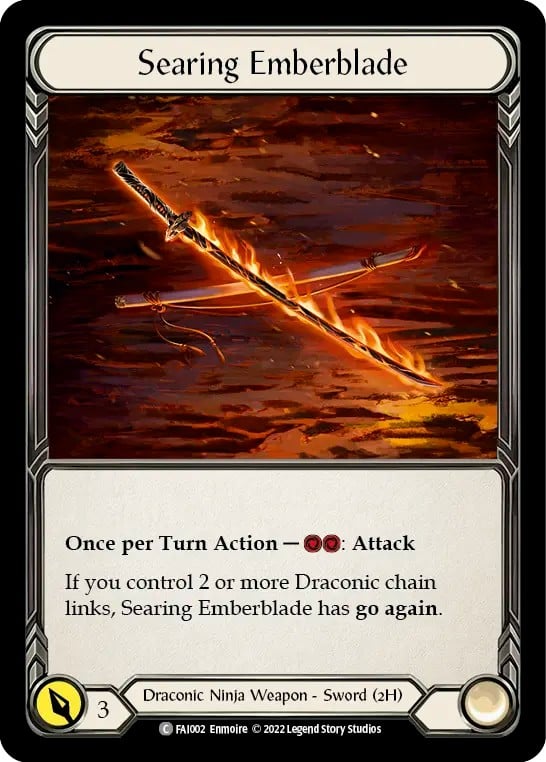 Searing Emberblade - Image 1