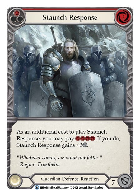 Staunch Response - Image 1