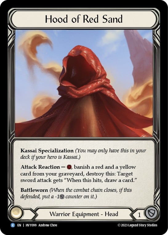 Hood of Red Sand - Image 1