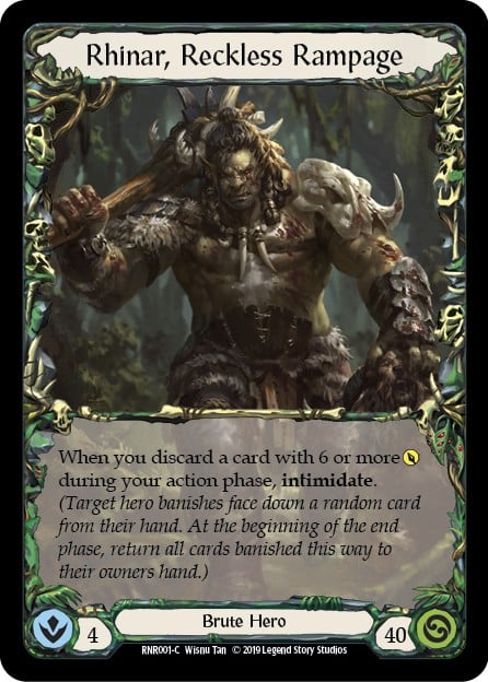 Rhinar, Reckless Rampage - Image 1