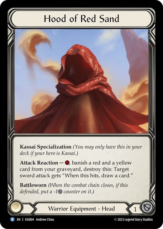Hood of Red Sand - Image 1