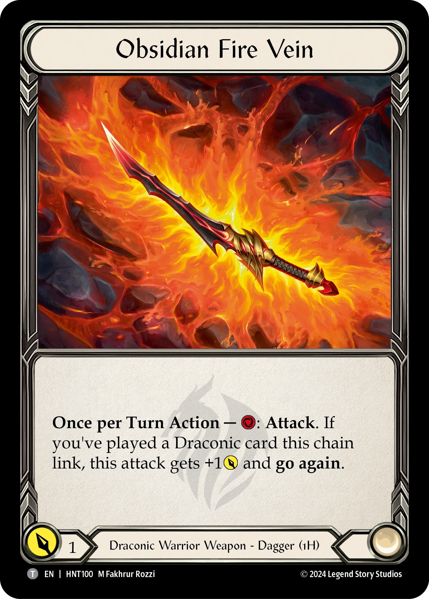 Obsidian Fire Vein - Image 1
