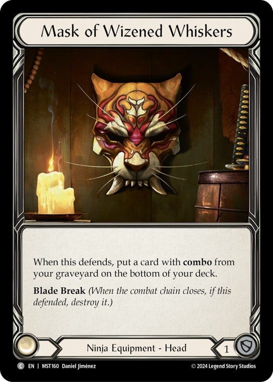 Mask of Wizened Whiskers - Image 1