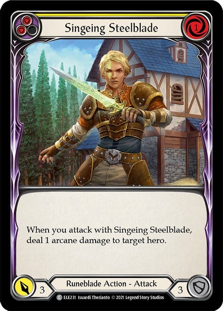 Singeing Steelblade - Image 1