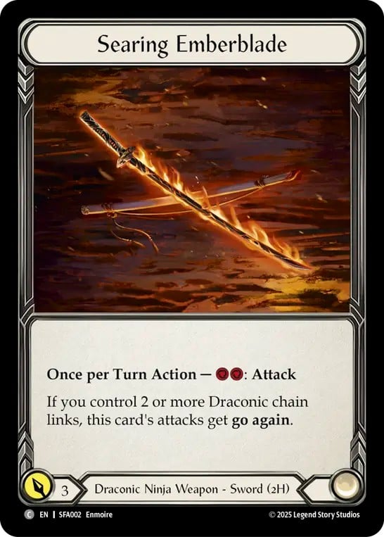 Searing Emberblade - Image 1
